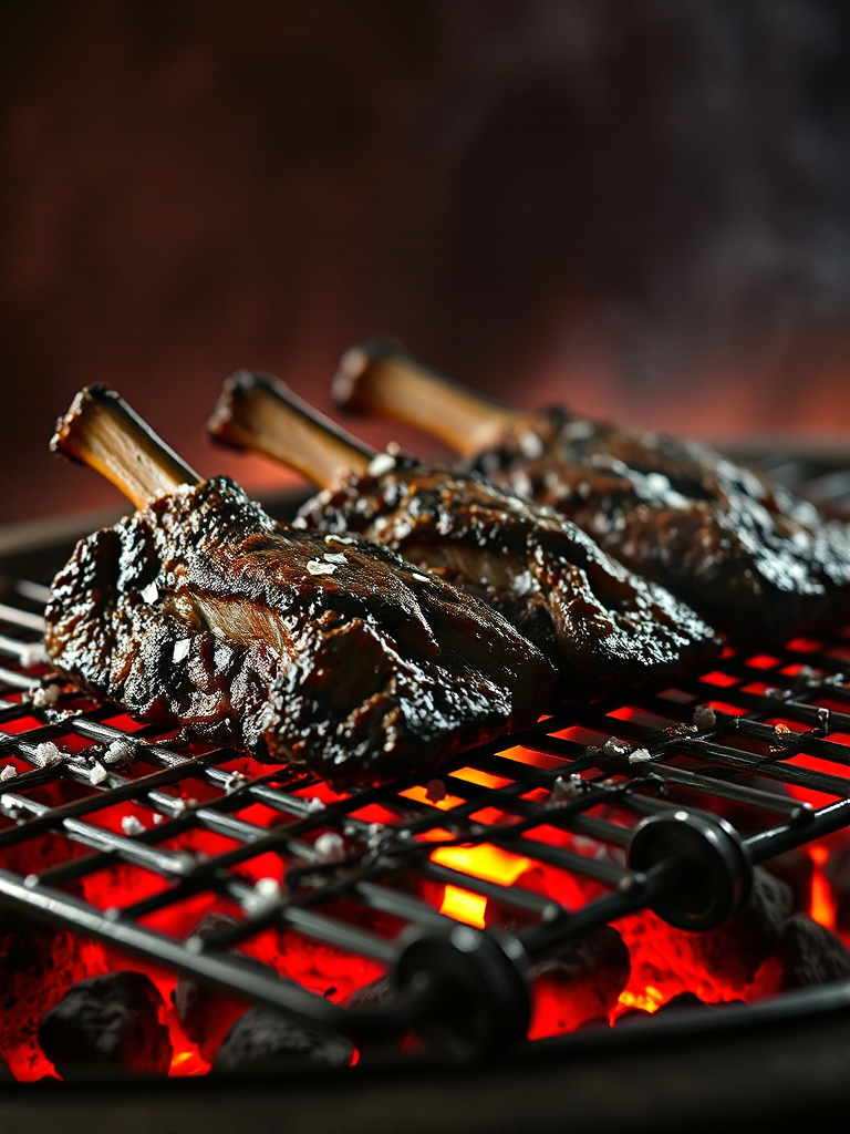 Asado de tira a la parrilla